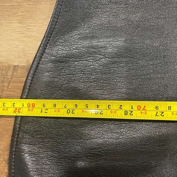 Aritzia Babaton•Vegan Leather Pelli Shirt Jacket•Black•Size 2XL - Picture 8 of 9